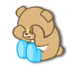 The bear which wore boots sticker #1252037