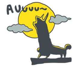 long dog sticker #1252129