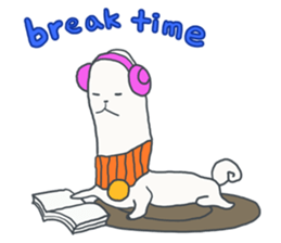 long dog sticker #1252132