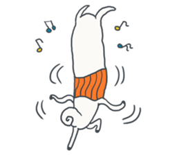 long dog sticker #1252148