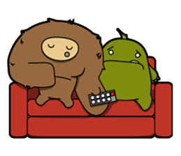 The Daily Lives of Hiba and Bob sticker #1252680