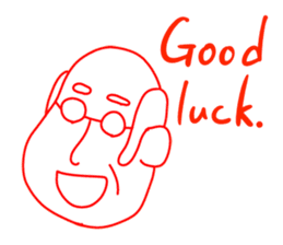 Feelings uncle English ver. sticker #1252844