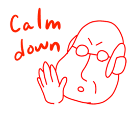 Feelings uncle English ver. sticker #1252848