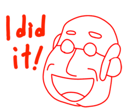 Feelings uncle English ver. sticker #1252851