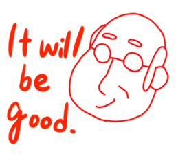 Feelings uncle English ver. sticker #1252853