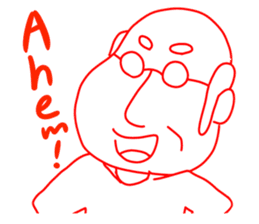 Feelings uncle English ver. sticker #1252855