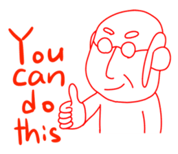 Feelings uncle English ver. sticker #1252861