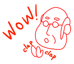 Feelings uncle English ver. sticker #1252862