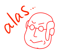 Feelings uncle English ver. sticker #1252866