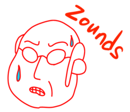 Feelings uncle English ver. sticker #1252869