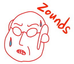 Feelings uncle English ver. sticker #1252869