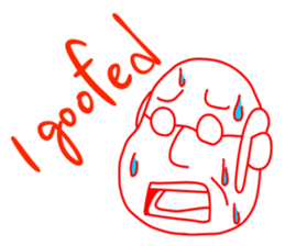 Feelings uncle English ver. sticker #1252871