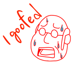 Feelings uncle English ver. sticker #1252871