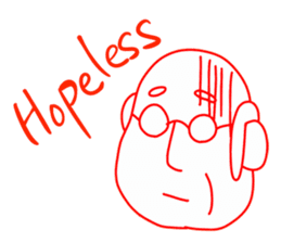 Feelings uncle English ver. sticker #1252876