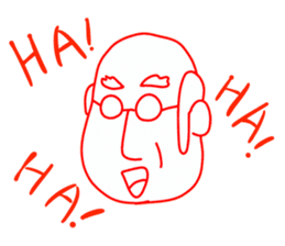 Feelings uncle English ver. sticker #1252880