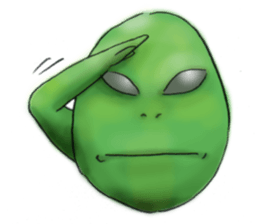 alien sticker #1252893