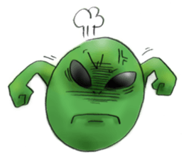 alien sticker #1252905