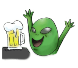 alien sticker #1252908