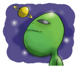 alien sticker #1252910