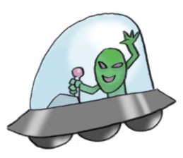 alien sticker #1252917