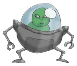 alien sticker #1252919