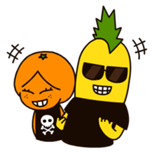 Fruit friends sticker #1252964