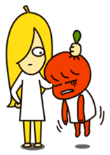Fruit friends sticker #1252971