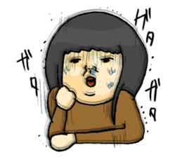 HIKIKOMORI KUMAKO part2 sticker #1253135