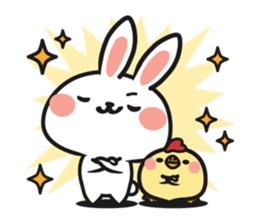 Close Friendship of Usabo and Kotori sticker #1253328