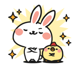 Close Friendship of Usabo and Kotori sticker #1253328