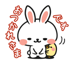Close Friendship of Usabo and Kotori sticker #1253347