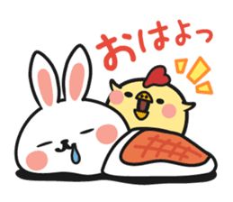 Close Friendship of Usabo and Kotori sticker #1253349