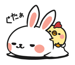 Close Friendship of Usabo and Kotori sticker #1253360