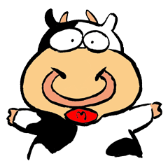 Japanese Kansai dialect "Cow"