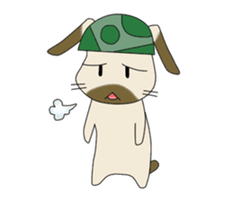 The Army Rabbits sticker #1253684