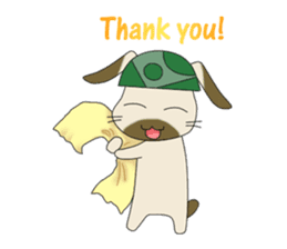 The Army Rabbits sticker #1253691