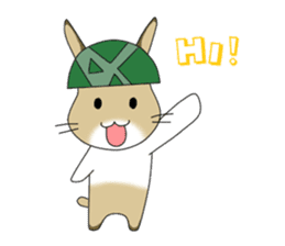 The Army Rabbits sticker #1253694