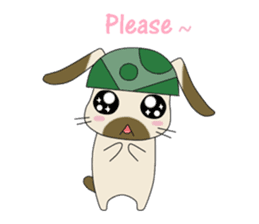 The Army Rabbits sticker #1253696