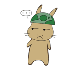 The Army Rabbits sticker #1253700