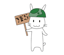 The Army Rabbits sticker #1253701