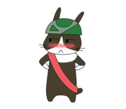 The Army Rabbits sticker #1253705