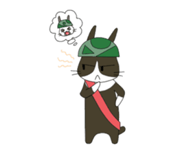 The Army Rabbits sticker #1253707