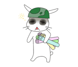 The Army Rabbits sticker #1253709