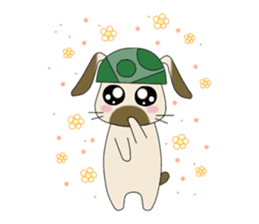 The Army Rabbits sticker #1253715