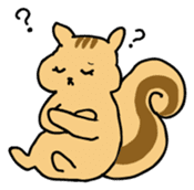 Shi-chan of chipmunk English version sticker #1254164