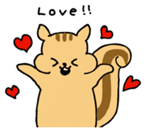 Shi-chan of chipmunk English version sticker #1254169