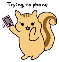 Shi-chan of chipmunk English version sticker #1254174