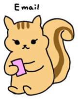 Shi-chan of chipmunk English version sticker #1254175