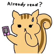 Shi-chan of chipmunk English version sticker #1254176