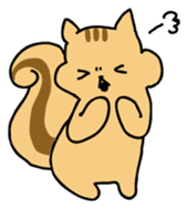 Shi-chan of chipmunk English version sticker #1254177